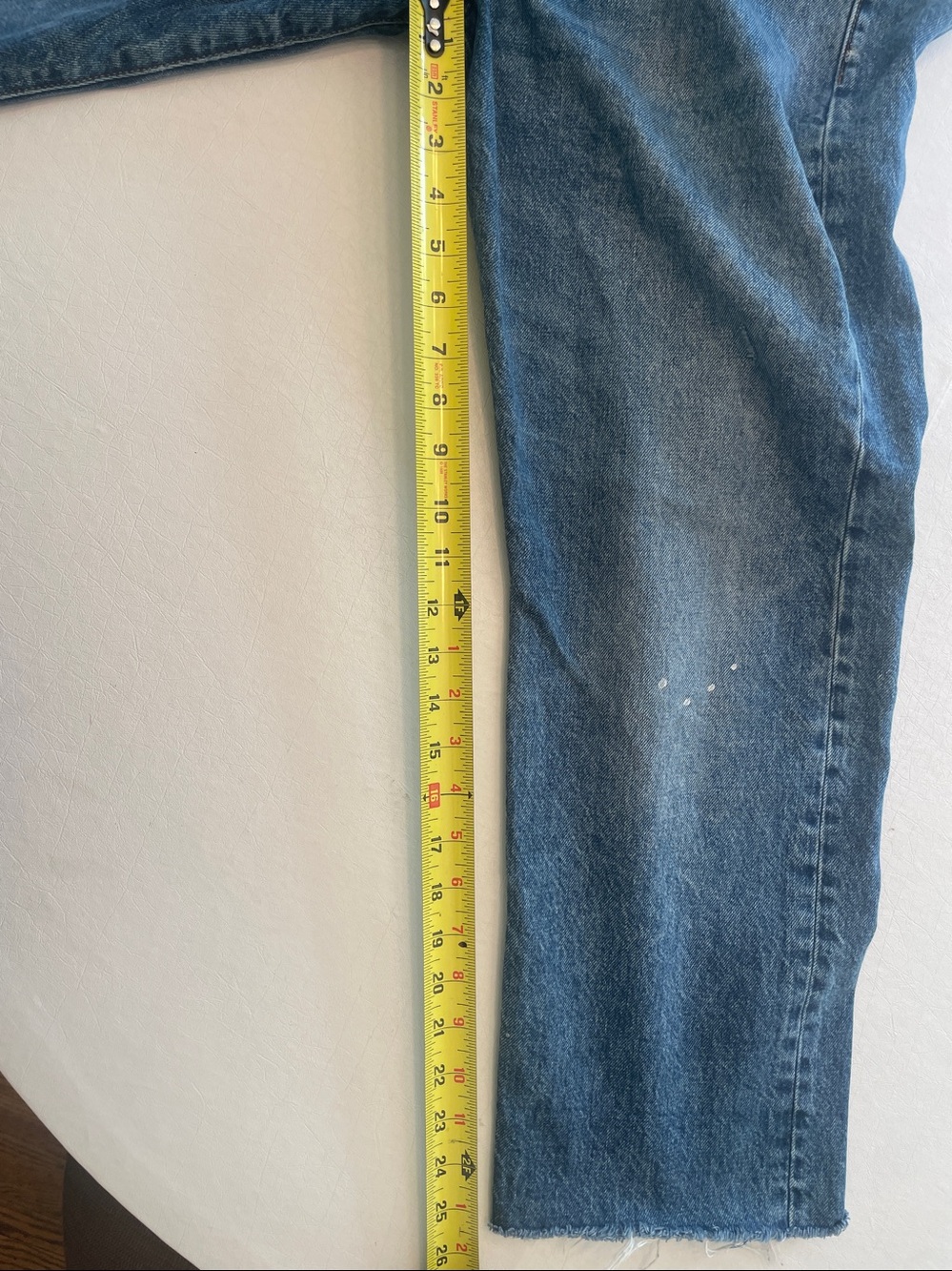 R13 Cross-Over Jeans - Jasper wash. sz 28 - Picture 7 of 9